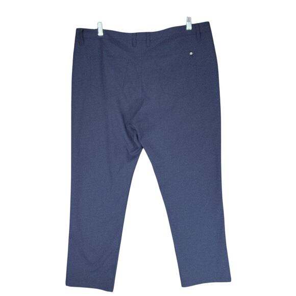 Travis Mathew Golf Pants sz 42 x30 Men Navy Blue Athletic Athleisure Performance - Picture 2 of 11
